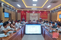 Thảo luận, bỏ phiếu đề nghị xét, công nhận huyện Hậu Lộc đạt chuẩn nông thôn mới năm 2023