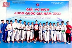 Đội tuyển Judo Thanh Hóa giành 4 huy chương tại Giải vô địch quốc gia năm 2023