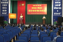 Khai mạc diễn tập KVPT TP Sầm Sơn năm 2023