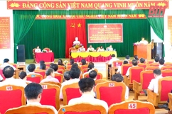 Tổ đại biểu HĐND tỉnh và HĐND huyện tiếp xúc cử tri huyện Thọ Xuân