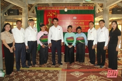 Tổ đại biểu HĐND tỉnh tiếp xúc cử tri huyện Lang Chánh