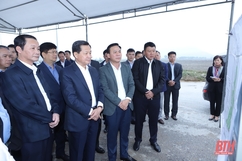 Phó Thủ tướng Chính phủ Lê Minh Khái thăm và làm việc tại Khu Kinh tế Nghi Sơn