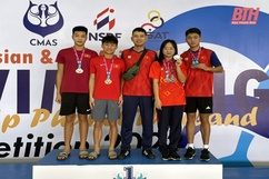 VĐV Thanh Hóa giành thành tích xuất sắc tại Giải lặn vô địch châu Á năm 2023