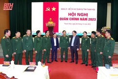 Bộ CHQS tỉnh tổ chức hội nghị Quân chính năm 2023