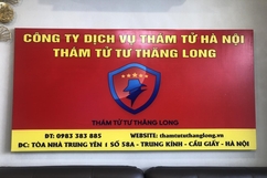 Công ty Thám tử Thăng Long - Địa chỉ thuê thám tử uy tín tại Hà Nội, Đà Nẵng
