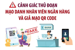 Người dân cần cảnh giác thủ đoạn mạo danh nhân viên ngân hàng và giả mạo QR code