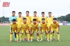 Thắng áp đảo, U19 Đông Á Thanh Hóa vươn lên dẫn đầu bảng B