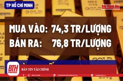 Bản tin tài chính sáng 27/1: Giá vàng tăng, dầu và USD đi xuống