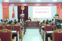 Kỳ họp thứ 12 HĐND huyện Thọ Xuân