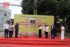 Công bố Nghị quyết của HĐND tỉnh về việc đặt tên đường, phố và công trình công cộng trên địa bàn thị trấn Cành Nàng