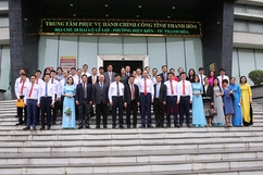Trung tâm Phục vụ hành chính công tỉnh Thanh Hóa: Nửa nhiệm kỳ nhiều dấu ấn đậm nét