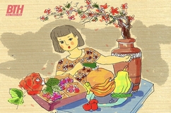 Trong hương xuân thơm nồng