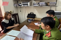 Công an huyện Thạch Thành bắt giữ đối tượng hoạt động “tín dụng đen”
