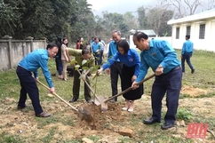 LĐLĐ huyện Như Xuân phát động “Tết trồng cây đời đời nhớ ơn Bác Hồ” xuân Giáp Thìn 2024
