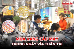 Mua vàng cầu may trong Ngày vía Thần Tài