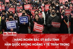Hàng nghìn bác sỹ biểu tình, Hàn Quốc khủng hoảng y tế trầm trọng