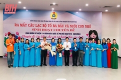 Ra mắt Câu lạc bộ Tổ bà bầu và nuôi con nhỏ tại Công ty TNHH Giầy Annora Việt Nam