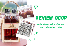 [REVIEW OCOP] Nước mắm cá trích Bông Sen - Tinh tuý hương vị biển