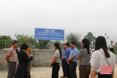 Cục Kiểm soát ô nhiễm môi trường kiểm tra tại huyện Hậu Lộc