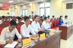 Kỳ họp thứ 19 HĐND huyện Vĩnh Lộc khóa XX thông qua 12 nghị quyết 