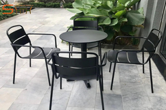 10+ bộ bàn ghế cafe sân vườn ngoài trời bền đẹp, giá rẻ
