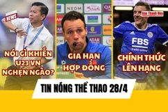Tin thể thao 28/4:  ĐT Futsal Việt Nam tiếp tục gắn bó với HLV Diego Giustozzi;  VFF sẽ trả lương cho tân HLV ĐT Việt Nam 50.000 USD/tháng?