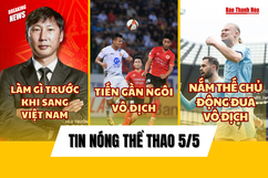 Tin thể thao 5/5: Nam Định tiến gần ngôi vô địch V-League; Man City nắm trong tay quyền tự quyết