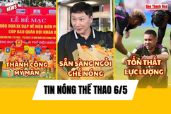 Tin thể thao 6/5: HLV Kim Sang sik có mặt tại Hà Nội; Bayern Munich tổn thất lực lượng trước màn tái đấu Real Madrid