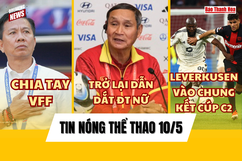 Tin thể thao 10/5: HLV Mai Đức Chung trở lại dẫn dắt ĐT nữ Việt Nam; Bayer Leverkusen vào chung kết Europa League