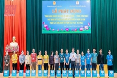 Nga Sơn phát động “Tháng hành động về an toàn, vệ sinh lao động”, “Tháng Công nhân” năm 2024