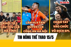 Tin thể thao 15/5: Man City chạm tay vào chức vô địch Premier League