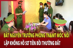 Điểm nóng 26/5: Bắt nguyên Trưởng phòng TN&MT vì móc nối lập khống hồ sơ tiền bồi thường đất