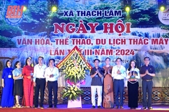 Khai mạc Ngày hội văn hóa, thể thao, du lịch thác Mây năm 2024