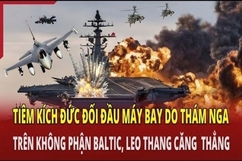 Tin nóng chiến sự: Tiêm kích Đức đối đầu máy bay do thám Nga trên không phận Baltic