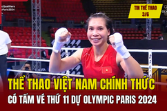 Tin thể thao 3/6: Việt Nam có tấm vé thứ 11 dự Olympic Paris 2024; Mbappe chuẩn bị gia nhập Real Madrid