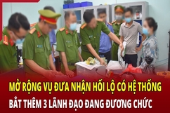 Điểm nóng 12/6: Mở rộng vụ đưa nhận hối lộ có hệ thống, bắt thêm 3 lãnh đạo đương chức