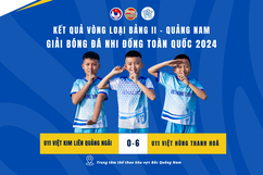 U11 Việt Hùng Thanh Hoá tiếp tục “làm mưa làm gió” với những vũ điệu futsal đẹp mắt tại Vòng loại Giải Bóng đá Nhi đồng toàn quốc 2024