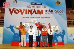 Giải vô địch trẻ Vovinam toàn quốc năm 2024 tổ chức thành công tốt đẹp