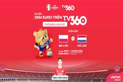 “XEM EURO TRÊN TV360 - THỔI BÙNG CẢM XÚC” tại quảng trường Lam Sơn - TP Thanh Hóa