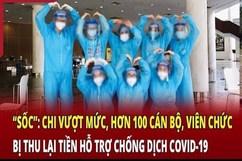 Điểm nóng 17/6: Chi vượt mức, hơn 100 cán bộ bị thu lại tiền hỗ trợ chống dịch COVID-19