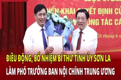 Điều động, bổ nhiệm Bí thư Tỉnh ủy Sơn La làm Phó Trưởng Ban Nội chính Trung ương