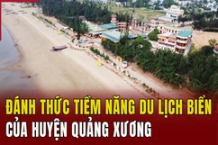 Đánh thức tiềm năng du lịch biển Quảng Xương