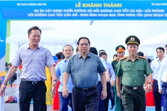 Thủ tướng dự lễ khánh thành tuyến đường nối 2 cao tốc huyết mạch của miền Bắc