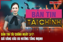 Bản tin Tài chính 3/7: Giá vàng có xu hướng tăng mạnh