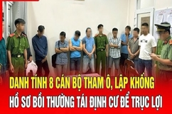 Điểm nóng 6/7: Danh tính 8 cán bộ lập khống hồ sơ bồi thường tái định cư để trục lợi