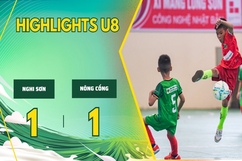 [HIGHLIGHT] U8 Nghi Sơn 1 - 1 U8 Nông Cống | Giải Bóng đá Nhi đồng Cúp Báo Thanh Hoá 2024