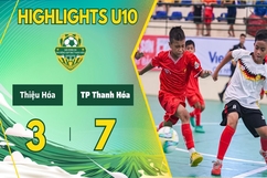 [HIGHLIGHT] U10 Thiệu Hóa 3-7 U10 TP Thanh Hóa | Giải Bóng đá Nhi đồng Cúp Báo Thanh Hoá 2024