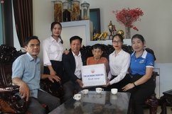 TYM Chi nhánh Thanh Hóa tặng quà tri ân Mẹ Việt Nam Anh hùng và các gia đình thương binh, liệt sỹ