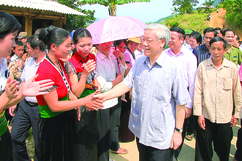 Mường Lát ấm áp tình cảm của Tổng Bí thư Nguyễn Phú Trọng
