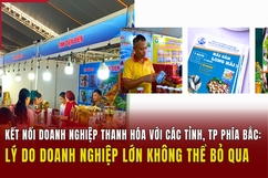 Kết nối doanh nghiệp Thanh Hóa với các tỉnh, TP phía Bắc: Lý do doanh nghiệp lớn không thể bỏ qua